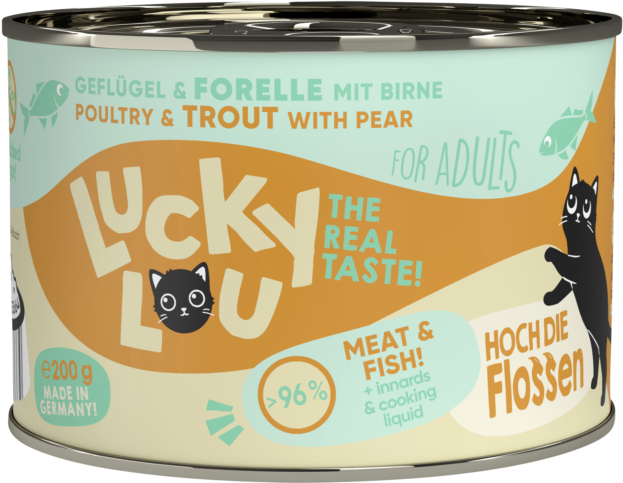 Lucky Lou Lifestage Adult Geflügel und Forelle 200g